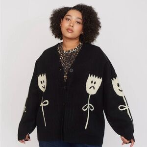 Lazy Oaf Flower Power Cardigan